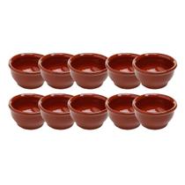 10 Molheiras Cêramica Barro N 1 Pimenta 180ml 6x11cm 1171