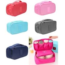 10 Necessaire Feminina Peças Íntimas Mala Viagem Atacado