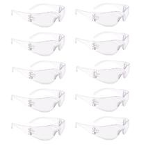 10 Oculos Segurança Proteção Leopardo Incolor Kalipso 10 Oculos Segurança Proteção Leopardo Incolor Kalipso
