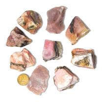 10 Opala Rosa Natural Pedra Bruta 30 a 60mm 25 a 50g 10 Opala Rosa Natural Pedra Bruta 30 a 60mm 25 a 50g