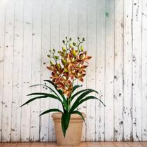 10 Orquídeas Artificiais para Decoração de Centro de Mesa Interno em Vasos e Arranjos - DE2123 10 Orquídeas Artificiais para Decoração de Centro de Mesa Interno em Vasos e Arranjos - DE2123
