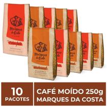 10 Pacotes de 250g de Café Moído, Marques da Costa 10 Pacotes de 250g de Café Moído, Marques da Costa