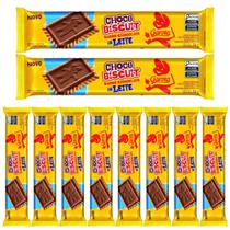 10 Pacotes de Biscoito Choco Biscuit Garoto Ao Leite 78g 10 Pacotes de Biscoito Choco Biscuit Garoto Ao Leite 78g
