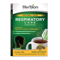 10 pacotes de cuidados respiratórios da Herbion Naturals (pacote com 4)