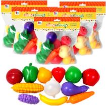 10 Pacotes de Frutas Legume de Brinquedo Lembrancinha Festa 10 Pacotes de Frutas Legume de Brinquedo Lembrancinha Festa