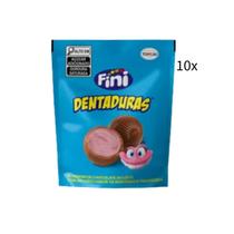 10 Pacotes Fini Bombom Recheado 55g - Escolha o Sabor