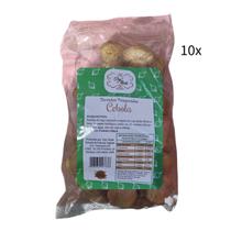 10 Pacotes Torradinha 100g Alho ou Cebola 10 Pacotes Torradinha 100g Alho ou Cebola