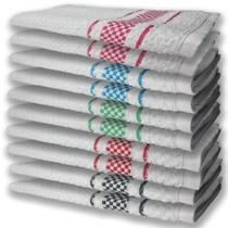 10 Panos de Prato Atoalhado Felpudo Premium PR+VM+VD+AZ+RS 10 Panos de Prato Atoalhado Felpudo Premium PR+VM+VD+AZ+RS