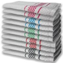 10 Panos De Prato Atoalhado Felpudo Premium Pr+Vm+Vd+Az+Rs 10 Panos De Prato Atoalhado Felpudo Premium Pr+Vm+Vd+Az+Rs