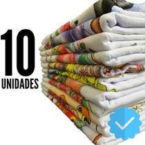 10 Panos de Prato Oficial! 41x69cm kit panos de prato 100%algodão Qualidade Top