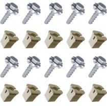10 Parafuso Bucha Farol C/ Arruela Travante GM Astra 1993/1998