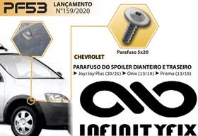 10 Parafuso do Spoiler Dianteiro e Traseiro Joy/Joy Plus 20/21 Onix 13/19 Prisma 13/19 - PF53