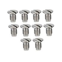 10 Parafusos Fixar Chapa De Agulha Máquina Reta Industrial