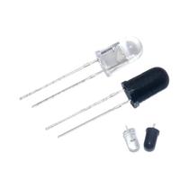 10 pares 3mm 5mm 940nm LEDs emissor infravermelho e receptor IR Diodos F3 F5 para Arduino DIY 10 pares 3mm 5mm 940nm LEDs emissor infravermelho e receptor IR Diodos F3 F5 para Arduino DIY
