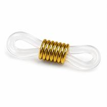 10 Pares Borracha De Silicone Óculos Cordão Argola Mola
