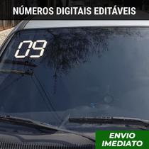 10 Pares de Adesivos - Ano de Fabricação de Carro - Branco - Pequeno - Para Agências e Concessionárias 10 Pares de Adesivos - Ano de Fabricação de Carro - Branco - Pequeno - Para Agências e Concessionárias