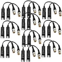 10 Pares Video Balun Camera Cftv Conversor Utp Hd tvi cvi