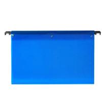 10 Pastas Suspensas Plásticas Para Arquivo Com Visor Completo