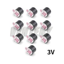 10 PCS 3 V 5 V 12 V 12 x 9,5 MM Campainha ativa magnética longa tom de bip contínuo 10 PCS 3 V 5 V 12 V 12 x 9,5 MM Campainha ativa magnética longa tom de bip contínuo