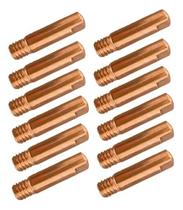 10 Pcs Bico Contato 0.9 X 25mm M6 Tocha Mig Sem Gás 0,9mm - M3MIX