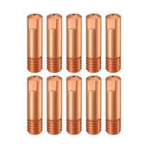10 Pcs Bico Contato 0,6 X 25mm M6 140.0008 Tocha Mig 15ak 10 Pcs Bico Contato 0,6 X 25mm M6 140.0008 Tocha Mig 15ak
