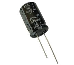 10 pçs - capacitor eletrolitico 4700x16v - 4700 uf x 16v