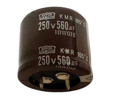 10 PÇS CAPACITOR ELETROLITICO 560X250V - 560UF X 250V - 105º