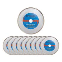 10 Pcs Disco de Corte Diamantado 7 Pol 180 x 22,23mm para Esmerilhadeira 10 Pcs Disco de Corte Diamantado 7 Pol 180 x 22,23mm para Esmerilhadeira