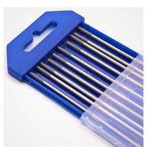 10 Pcs Eletrodo Tungstênio 2,40mm Ponta Cinza 2% Cério 10 Pcs Eletrodo Tungstênio 2,40mm Ponta Cinza 2% Cério