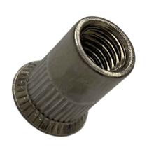 10 Pçs Porca Rebite Rosca M8 Inox Arrebite Aba Plana Conica