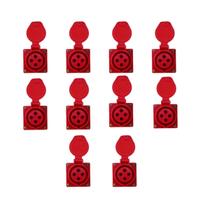 10 Pcs Tomada Sobrepor 3p+t 16a 6h 380v N4006 10 Pcs Tomada Sobrepor 3p+t 16a 6h 380v N4006