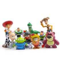 10 pcs Toy Story 3 Woody Buzz Lightyear Jessie Figura - generic