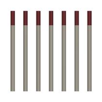 10 peças agulha/fio de cabeça de eletrodo de 150mm para máquina de solda tig