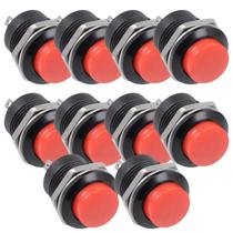 10 Peças Chave Botão Sem Trava Buzina Moto Universal Pulso