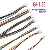 10 Peças Conector Macho Micro JST GH 1.25mm 2P 3P 4P 5P 6 Pinos Cabos De Fio 150mm 28AWG 10 Peças Conector Macho Micro JST GH 1.25mm 2P 3P 4P 5P 6 Pinos Cabos De Fio 150mm 28AWG