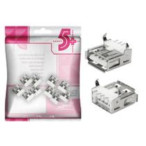 10 Peças Conector Usb Tipo A Fêmea 180 Para Placa Yh-usb01c