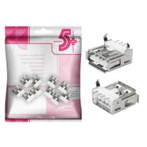 10 Peças Conector Usb Tipo A Fêmea 180 Para Placa Yh-usb01c