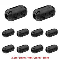 10 Peças De Anel De Choke De Núcleo De Ferrite, Supressor De Ruído RFI EMI, Filtro De Ruído Clip-On
