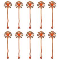 10 peças de brinquedo Spider Web Climber Sticky Fidget Decom