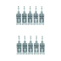 10 Peças De Cartuchos De Agulha Nano Para Dr. Pen M8 M7S 11 16 36 42 Sistema De Microagulhamento 10 Peças De Cartuchos De Agulha Nano Para Dr. Pen M8 M7S 11 16 36 42 Sistema De Microagulhamento