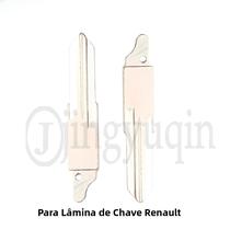 10 Peças De Chave Remota Dobrável VAC102 Em Branco, Adequada Para Renault Megan Dacia Cleo
