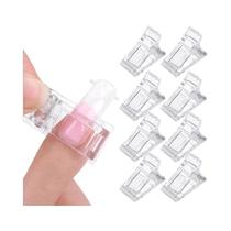 10 Peças De Clipes De Construção LED Para Extensão De Unhas Em Gel Poligel, Ferramenta De Manicure,