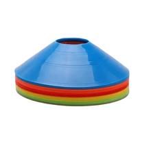 10 Peças De Cones De Treinamento De Futebol, Equipamento De Prática Esportiva Para Marcação Ágil De