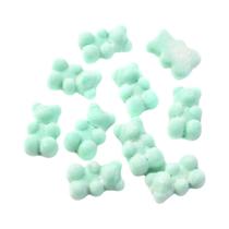 10 Peças de Espaçadores de Acrílico para Joias - Urso Makaron 12x18mm