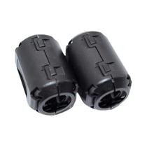 10 Peças De Filtro De Ruído EMI RFI Com Clip De Núcleo Toroidal De Ferrite Para Cabo De Vídeo USB E