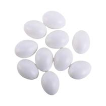 10 Peças de Ovos de Páscoa de Plástico para Pintura DIY - Brinquedo Educativo 10 Peças de Ovos de Páscoa de Plástico para Pintura DIY - Brinquedo Educativo