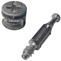 10 Peças De Pino Girofix + 10 Peças De Castanha Grande Girofix 15 x 12mm