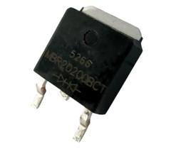 10 peças diodo mbr20200bct - to-263 / d2pak (smd) = hbr20200 - 20a 200v
