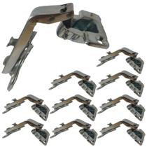 10 Peças - Dobradiça Para Armario Canto Falso De 26mm