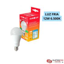 10 peças - lampada led 12w 6k ourolux
